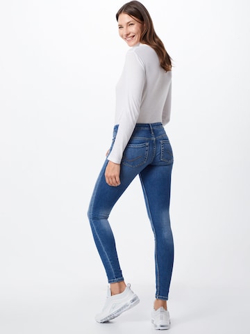 ONLY Skinny Jeans 'Coral' in Blauw