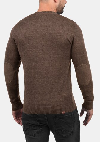 BLEND Strickpullover 'Lars' in Braun