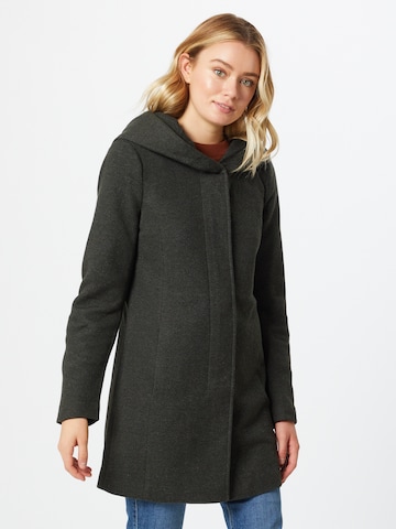 Manteau mi-saison 'Sedona' ONLY en gris : devant