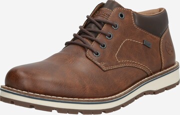 Rieker Lace-Up Boots in Brown: front