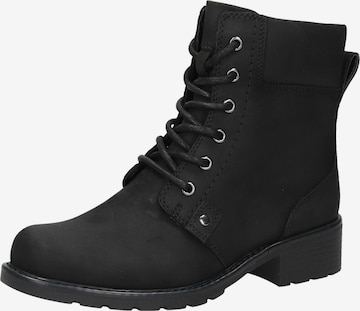 CLARKS Boots 'Orinoco Spice' in Schwarz: predná strana