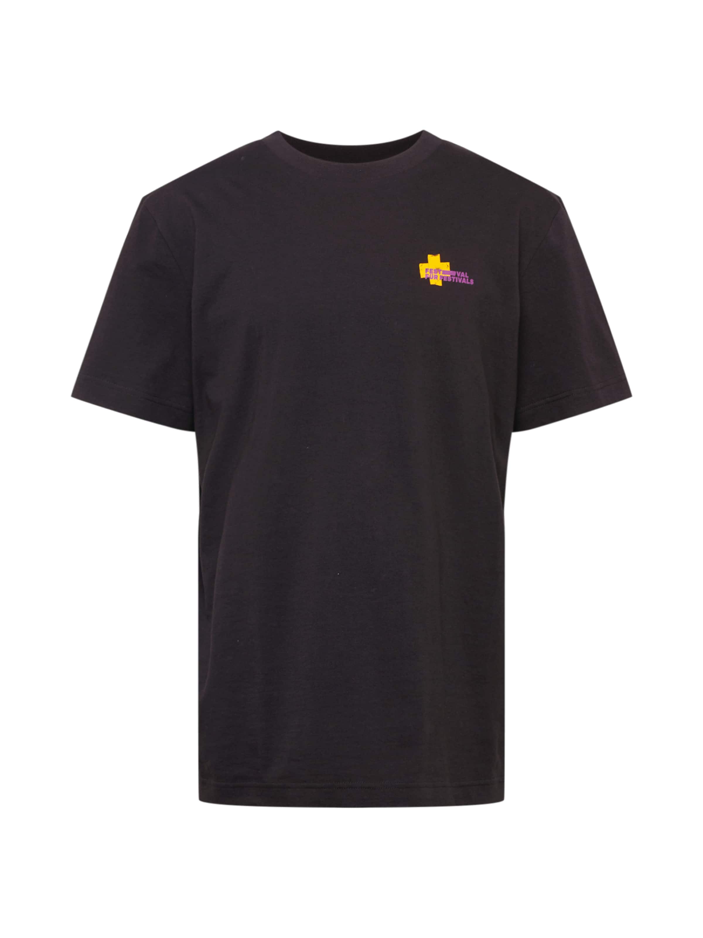 Regular fit Maglietta 'Festival Für Festivals' di ABOUT EVERYONE in nero: frontale