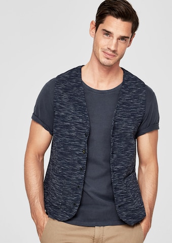 s.Oliver RED LABEL Bodywarmer in Blauw: voorkant