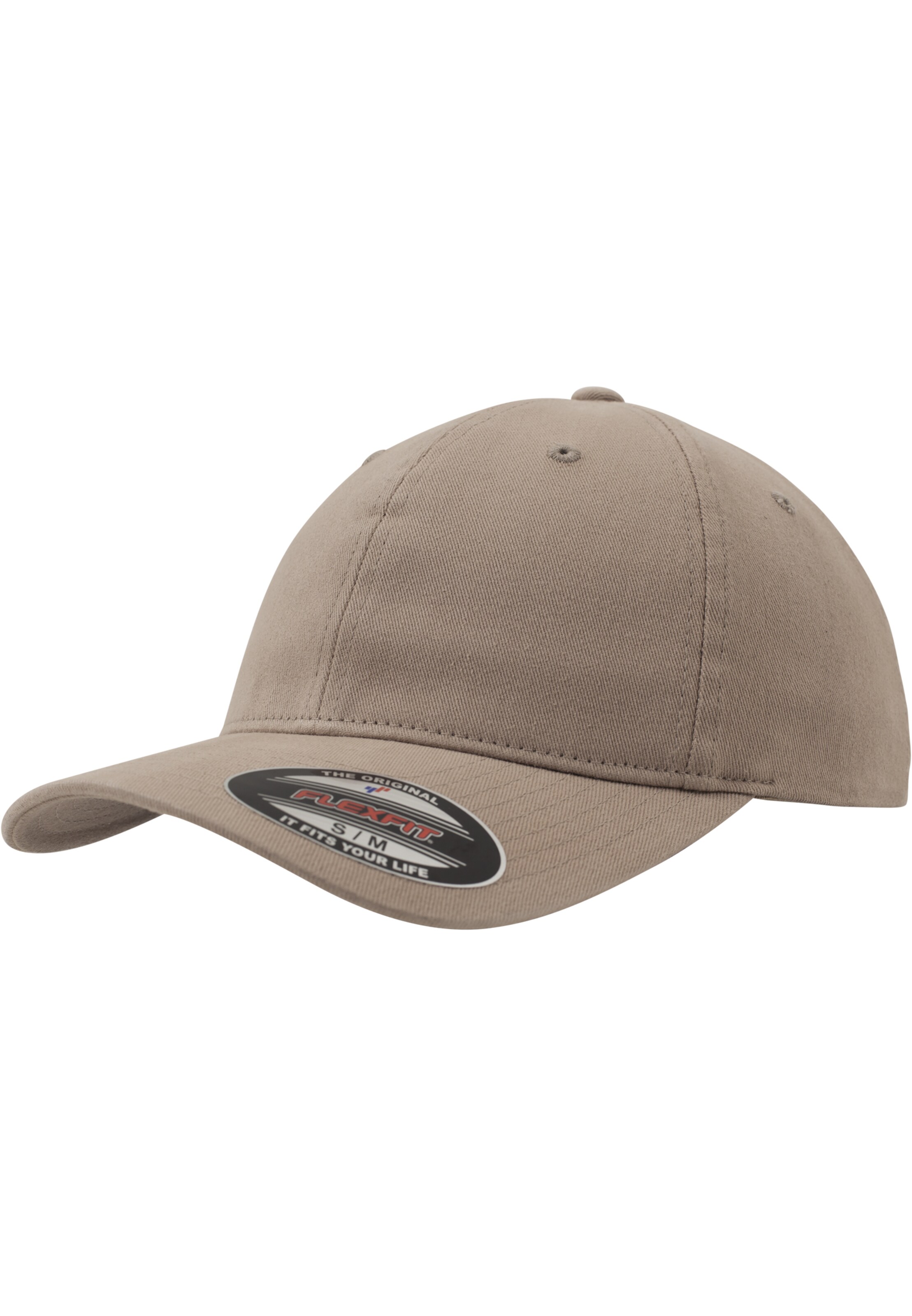 Casquette Flexfit en marron : devant