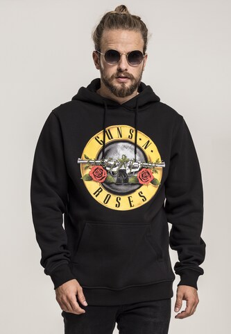 Sweat-shirt 'Guns n' Roses' Mister Tee en noir : devant