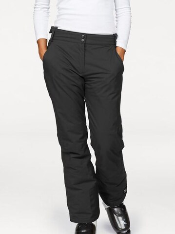 KILLTEC Regular Skihose 'Erielle' in Schwarz: Vorderseite