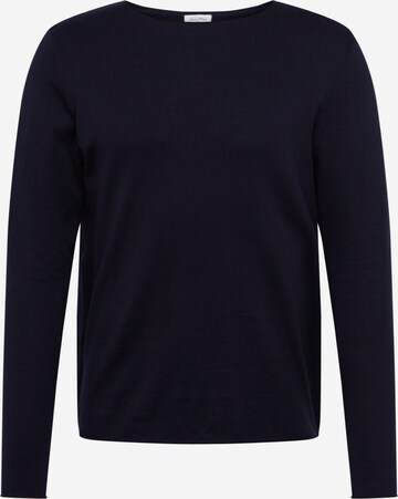 AMERICAN VINTAGE Regular Fit Pullover 'MARCEL' in Blau: predná strana