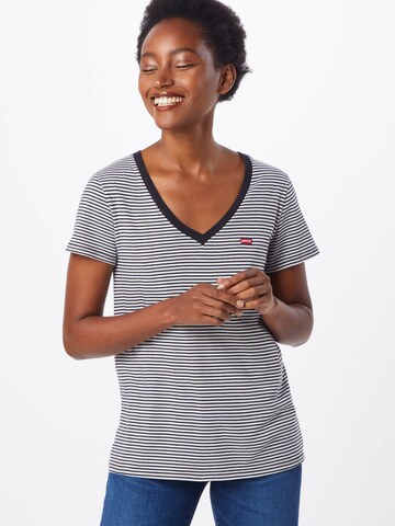 LEVI'S ® Футболка 'Perfect Vneck' в Серый: спереди