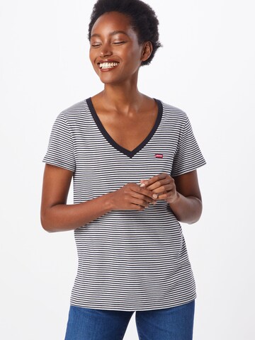 T-shirt 'Perfect Vneck' LEVI'S ® en gris : devant