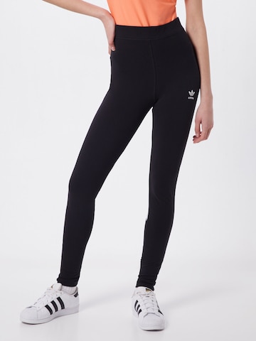 ADIDAS ORIGINALS Skinny Leggings in Schwarz: Vorderseite