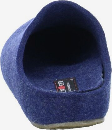 HAFLINGER Slippers in Blue