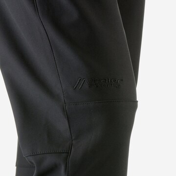 Maier Sports Regular Outdoorhose in Schwarz