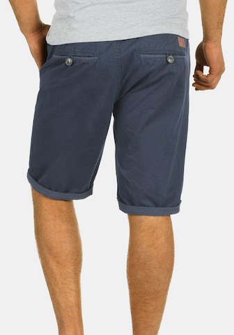 BLEND Regular Chinoshorts 'Kaito' in Blau