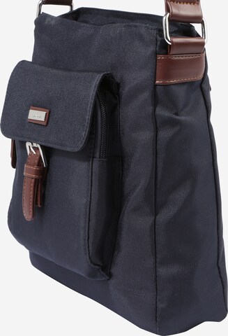 TOM TAILOR Crossbody Bag 'Rina' in Blue: side