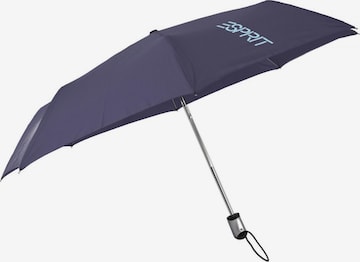 Parapluie ESPRIT en bleu : devant