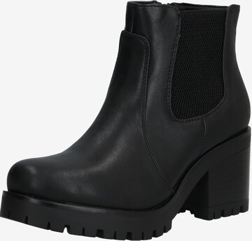 Chelsea Boots Dockers by Gerli en noir : devant