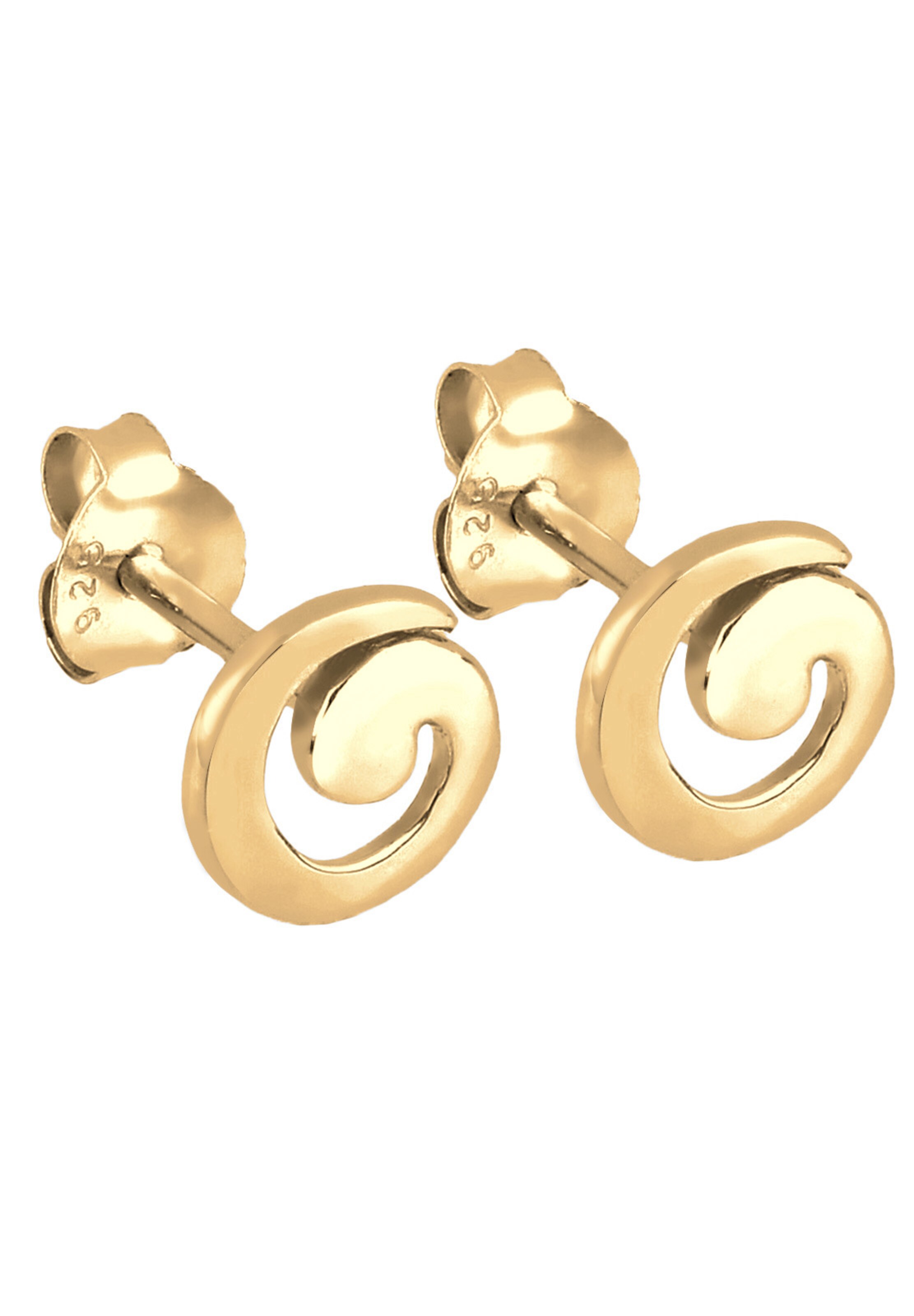ELLI Earrings 'Spirale' in Gold