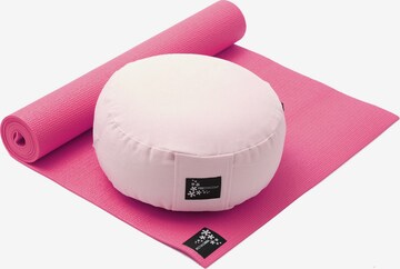 YOGISTAR.COM Mat in Pink: front