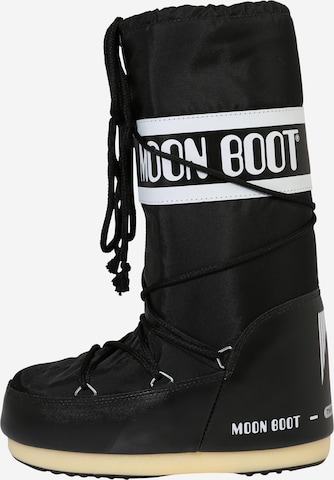 MOON BOOT Snowboots in Zwart: zijkant