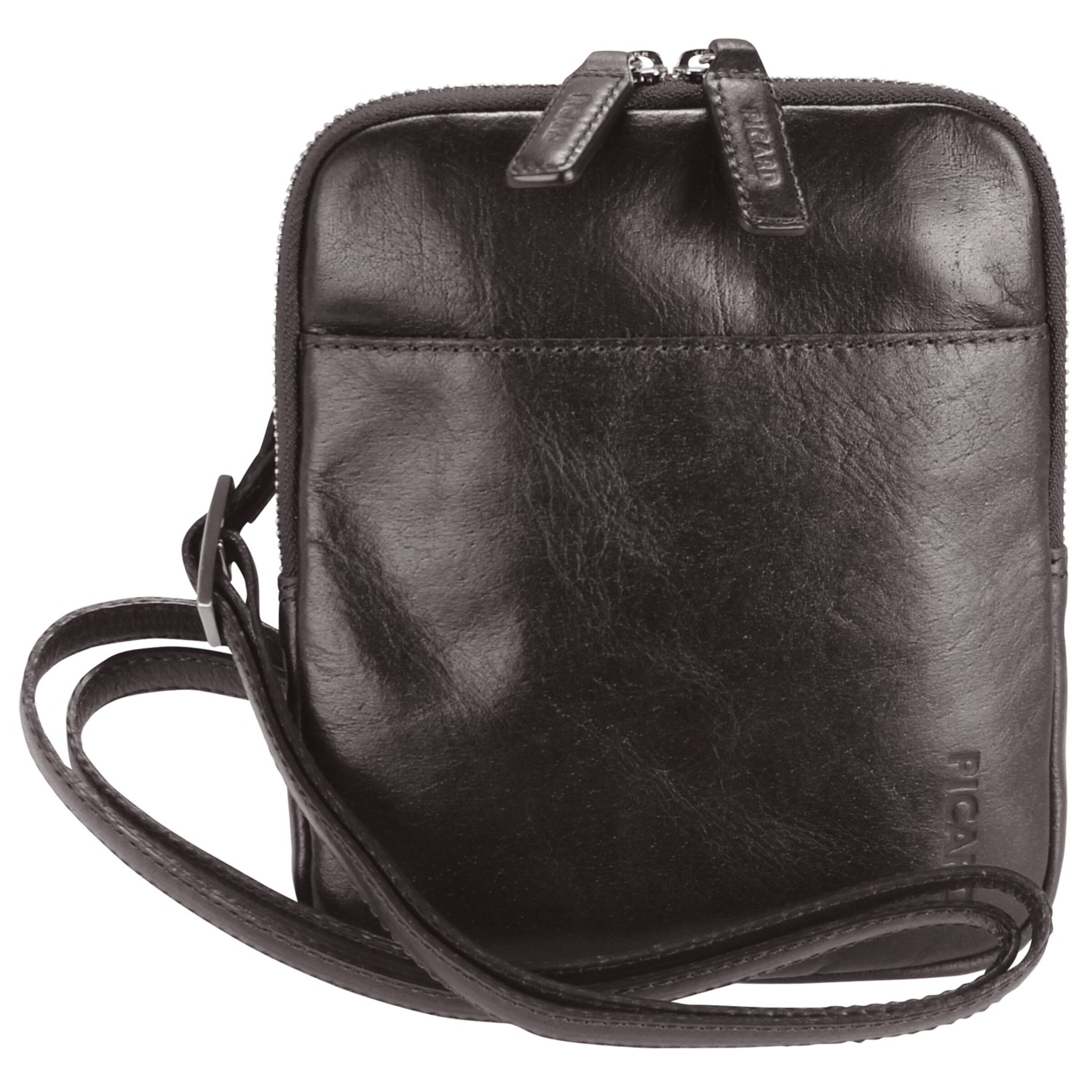 Picard Schoudertas in Bruin: voorkant