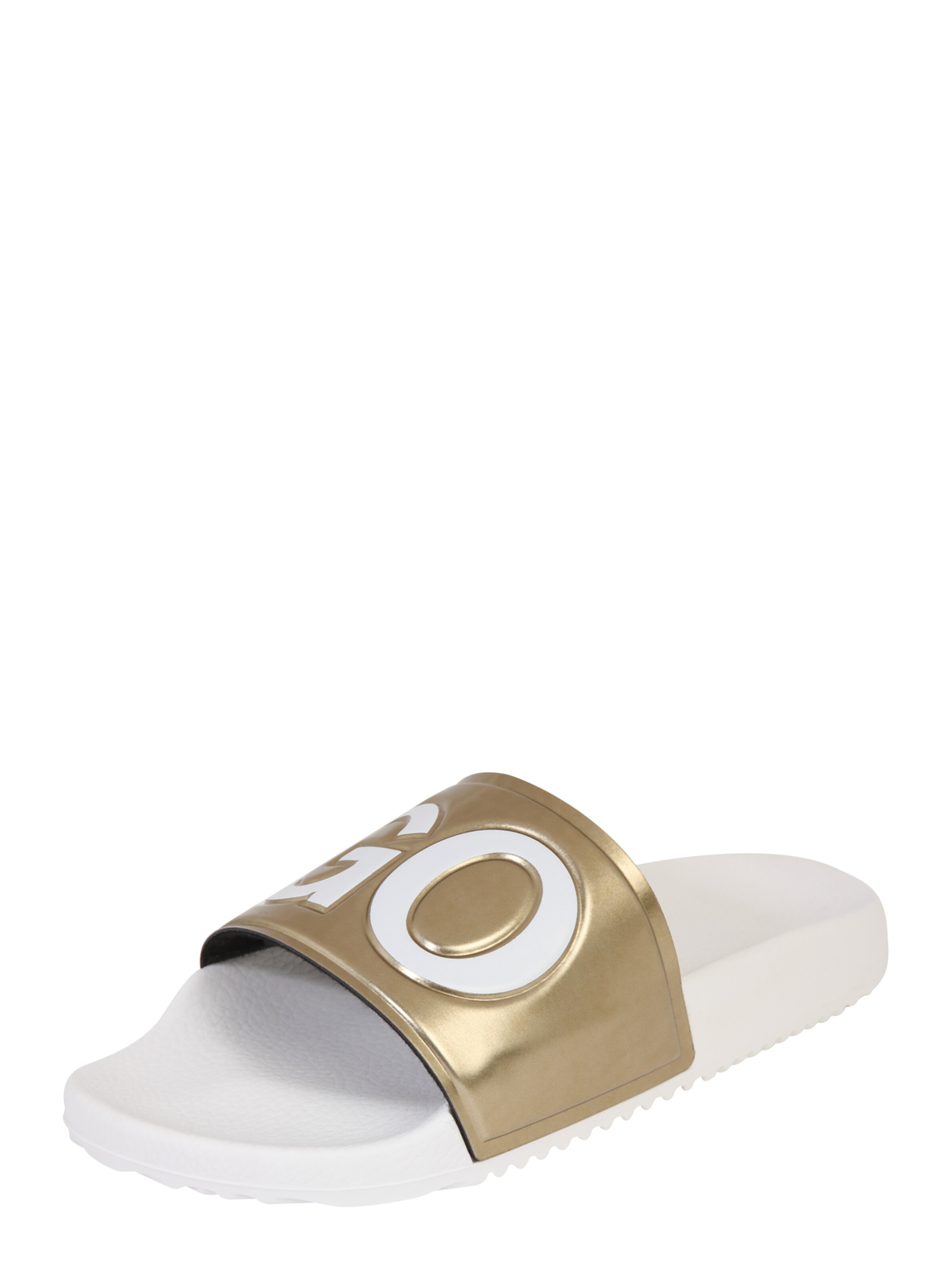 HUGO - Muiltjes 'TIME OUT' in de kleur Goud