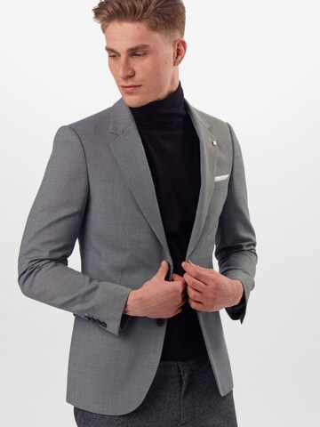 Slimfit Sacou Business de la BURTON MENSWEAR LONDON pe gri: față