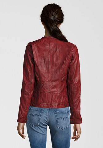 7ELEVEN Lederjacke 'VANESSA' in Rot