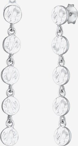 Boucles d'oreilles ELLI en argent : devant