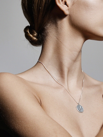 Pilgrim Necklace 'Virgo Zodiac Sign' in Silver