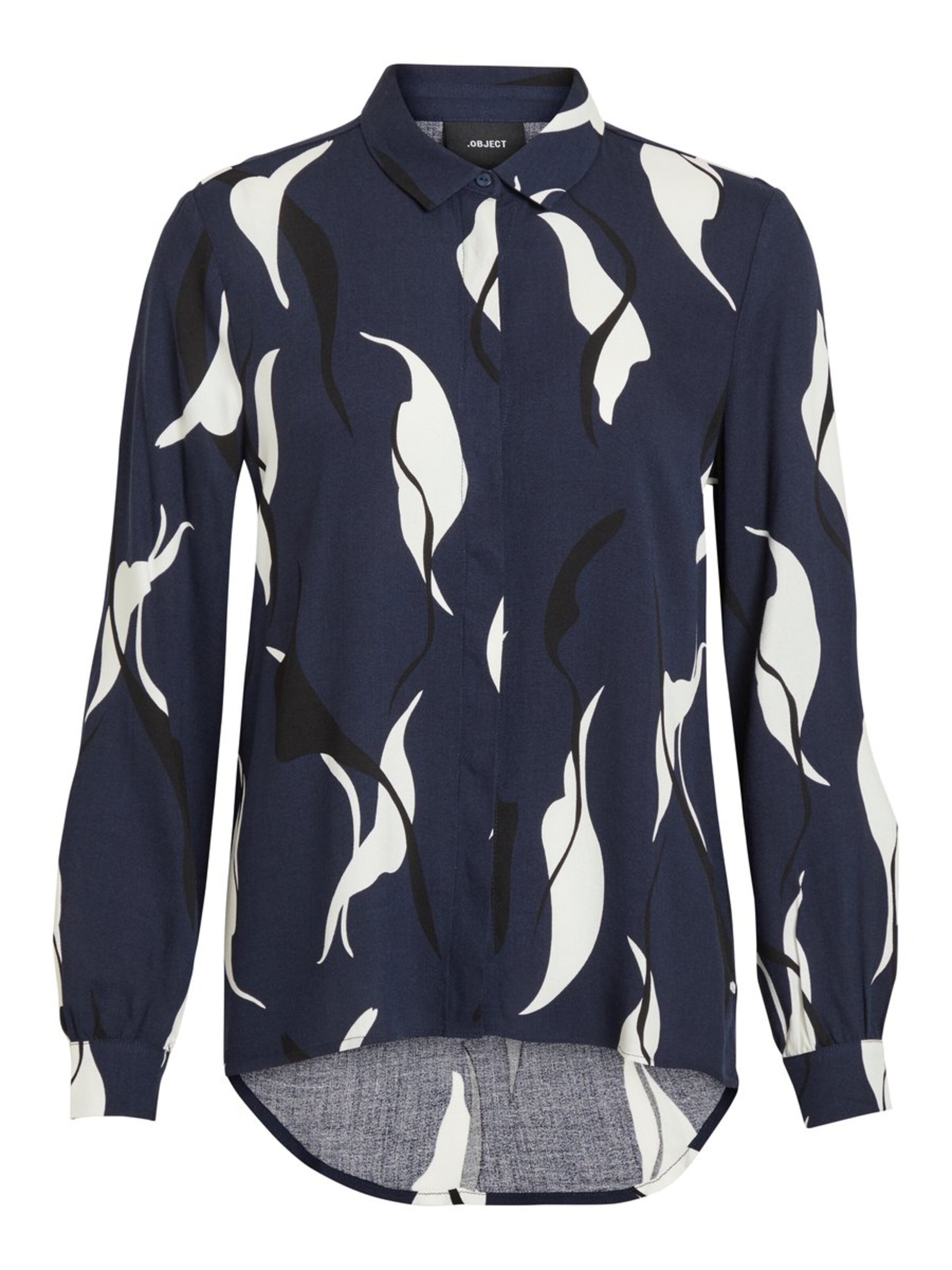 OBJECT - Blouse in de kleur Navy