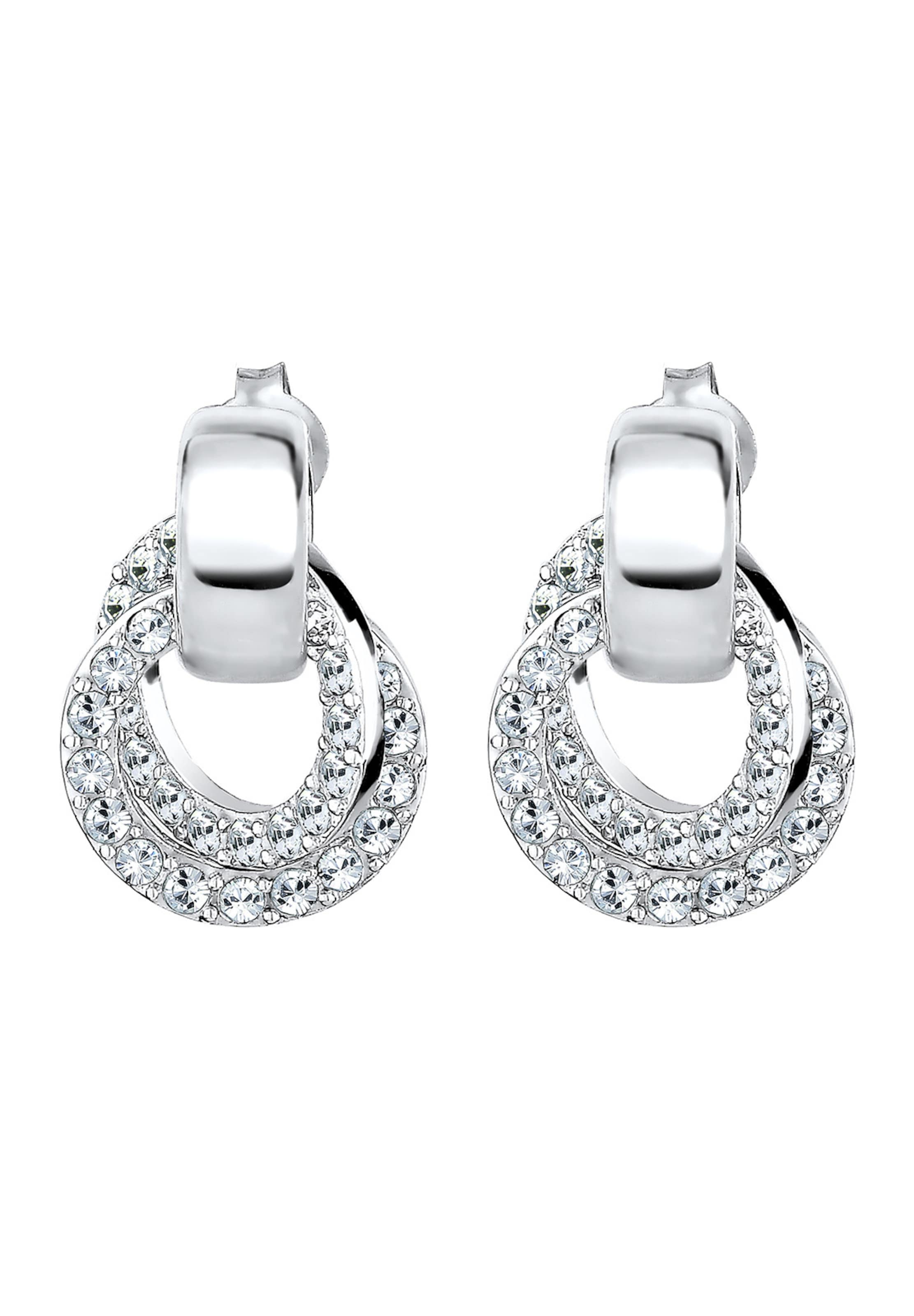 ELLI Oorbellen in Zilver: voorkant