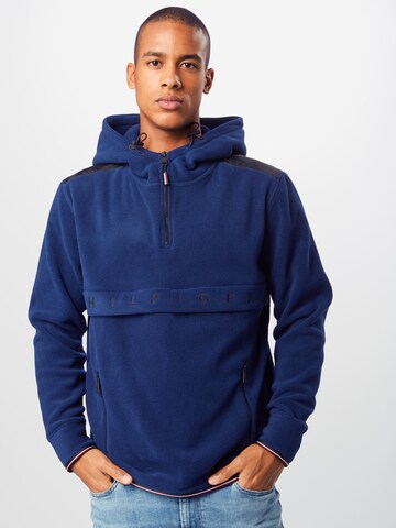 Sweat-shirt TOMMY HILFIGER en bleu : devant