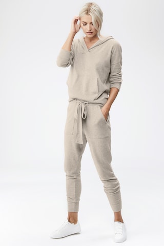 LeGer by Lena GerckeTapered Hlače 'Lou' - bež boja