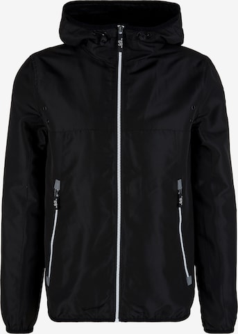 QS Between-Season Jacket in Black: front