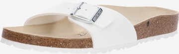 BIRKENSTOCK Mules 'Madrid' in White: front