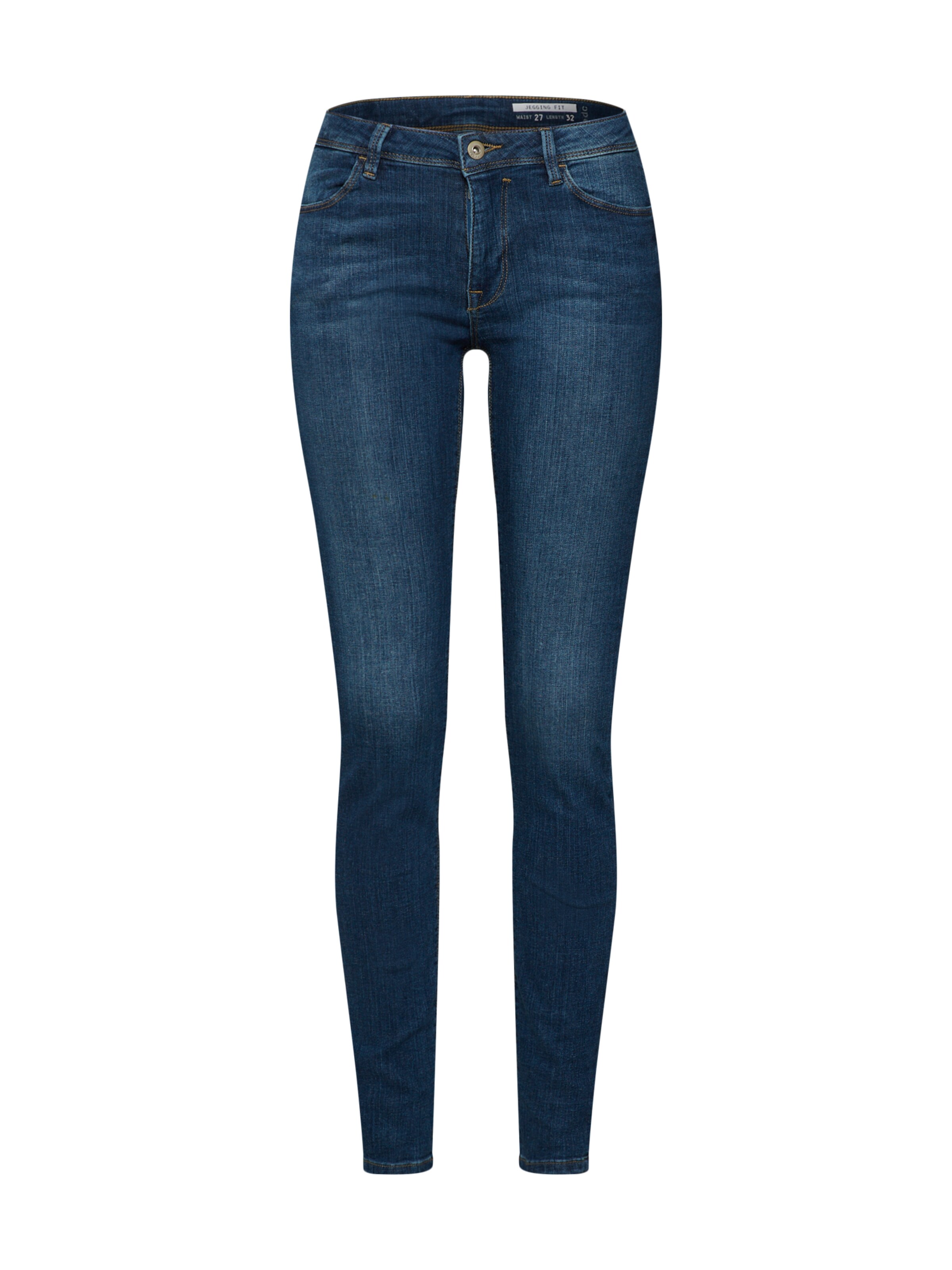 EDC BY ESPRIT - Jeggings in blue denim