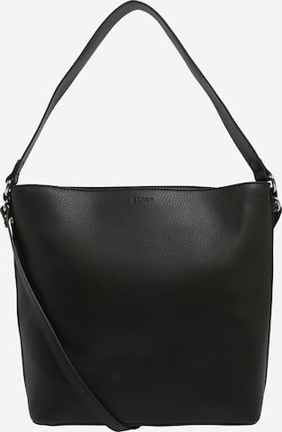 ESPRIT Handtasche in Schwarz: front