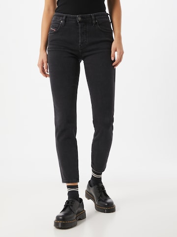 DIESEL Skinny Jeans 'Babhila' in Zwart: voorkant