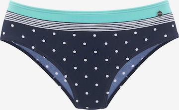 LASCANA Bikinibroek 'Monroe LC' in Blauw: voorkant