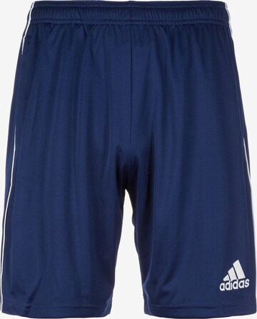ADIDAS PERFORMANCE Regular Workout Pants 'Core 18' in Blue: front