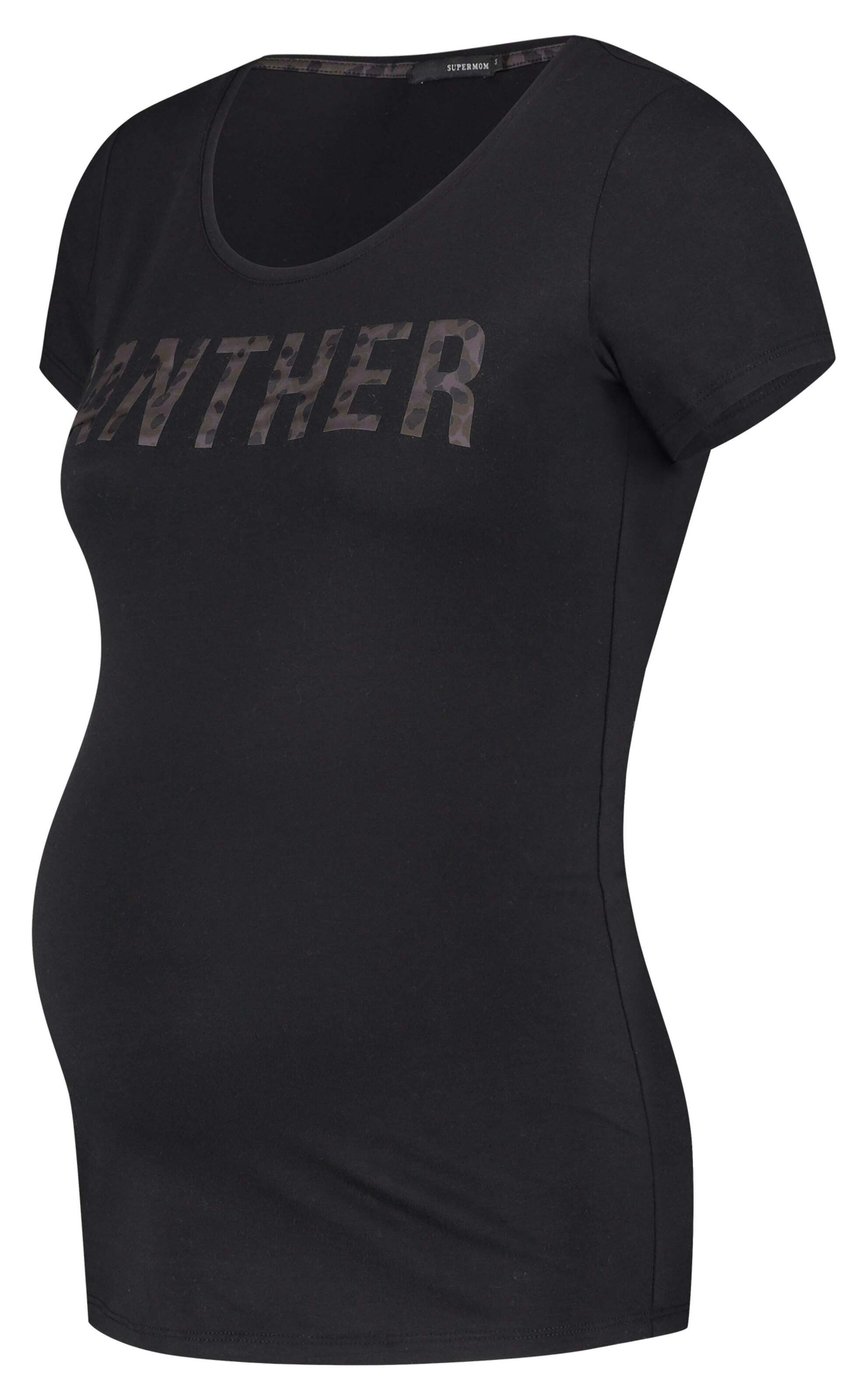 Supermom - T-shirt 'Panther' in schwarz