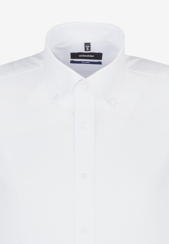 SEIDENSTICKER Slim fit Business Shirt in White