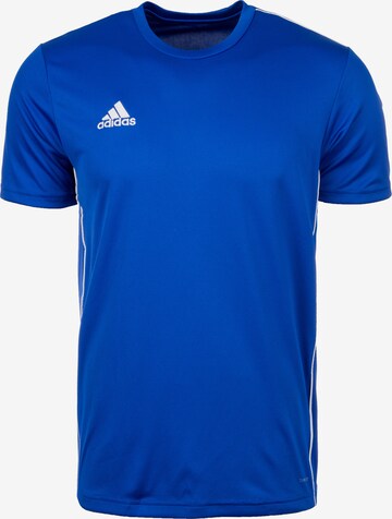 ADIDAS SPORTSWEAR Trainingsshirt 'Core 18' in Blau: predná strana
