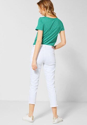CECIL Slimfit Jeans 'Scarlett' in Weiß