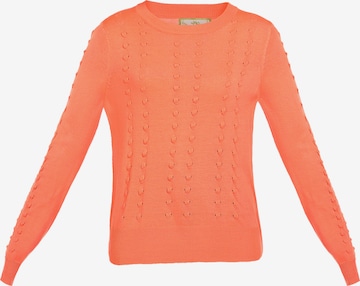 MYMO Sweater in Orange: front