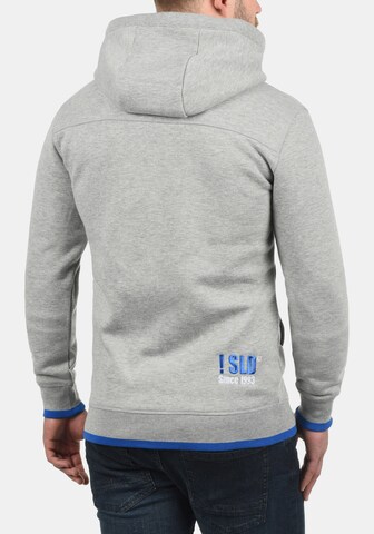 !Solid Zip-Up Hoodie 'Benjamin' in Grey