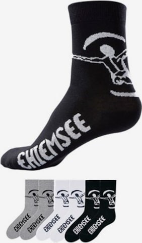 CHIEMSEE Athletic Socks in Grey