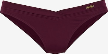 Pantaloncini per bikini 'Italy' di LASCANA in rosso: frontale