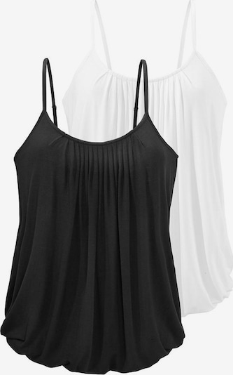 LASCANA Top in Black / White, Item view