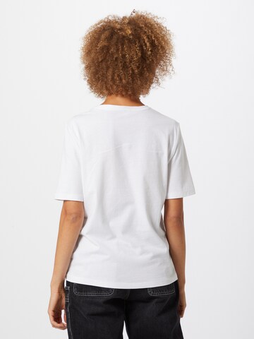 T-shirt 'Violet' ONLY en blanc